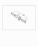 Butuc fara rulment roata punte fata Mercedes Vario (poz.5)