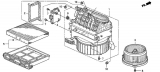 Ventilator habitaclu Honda Accord VIII (poz.3)