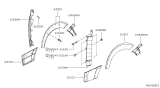 Ornament aripa fata spre spate Nissan Cabstar (poz.60696)