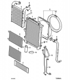 Difuzor radiator Daf CF 8x4 (poz.5)
