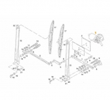 Articulatie mecanism stergatori parbriz autobuz Man City Lion A20 (poz.10)