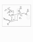 Cablu frana mana Mercedes G Class (poz.130)