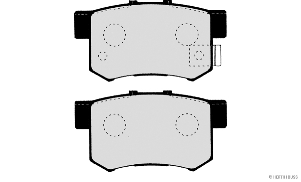 Placute frana spate Honda CRV II