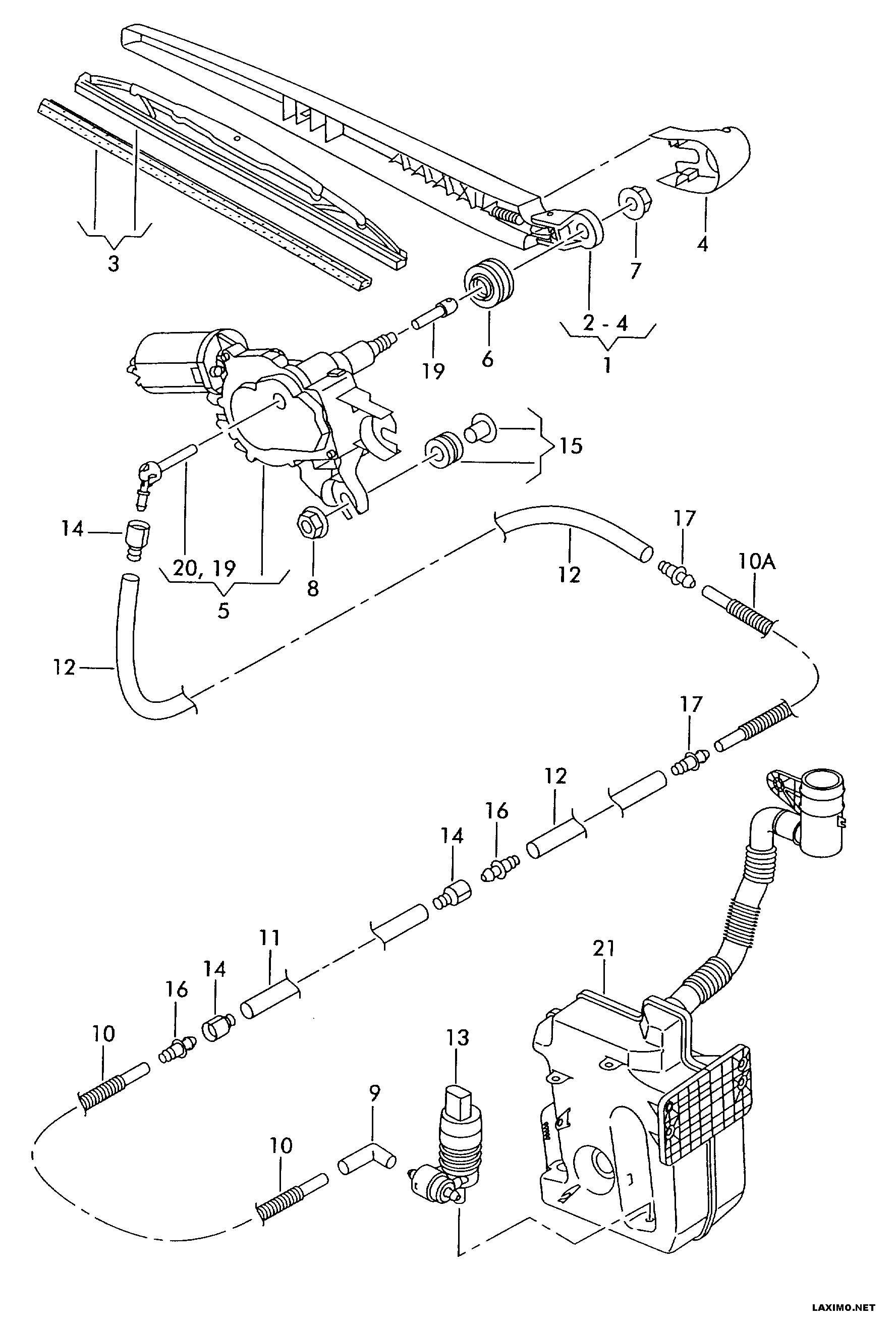Motor stergatori spate Seat Altea (poz.5)