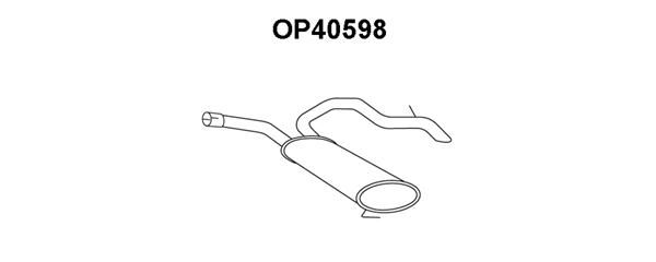Toba esapament finala Renault Trafic/Opel Vivaro