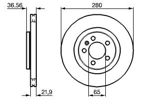 Disc frana fata Golf IV Diesel