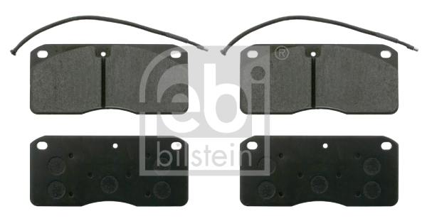 Placute frana punte spate Nissan Atleon L75/80 (Meritor)