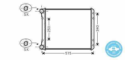 Radiator apa Audi A2