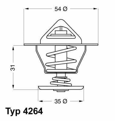 Termostat Fabia