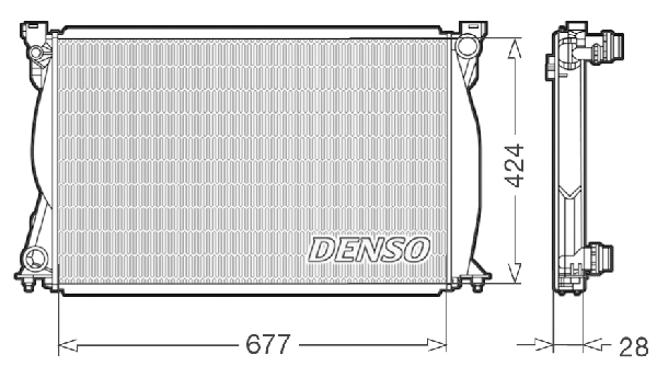 Radiator apa Audi motor 2.7  si 3.0 TDI