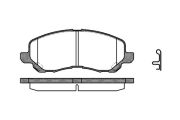 Placute frana fata Lancer