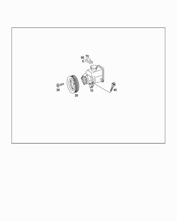 Fulie pompa servodirectie G Class (poz.20)