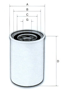 Filtru ulei 2.7 TD Nissan
