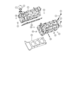 Garnitura chiuloasa motor 3.0 CRD