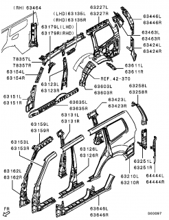 Aripa spate Mitsubishi Pajero IV (poz.63210)