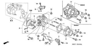 Clapeta acceleratie motor 2,2 CTDi Honda (poz.3)