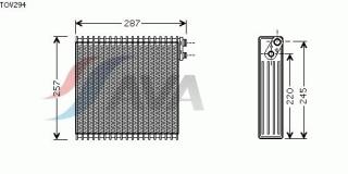 Radiator habitaclu  Toyota Corolla E12