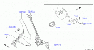 Aripa spate Nissan Micra III (4 usi)