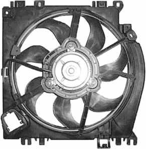 Ventilator radiator cu difuzor Nissan Micra III
