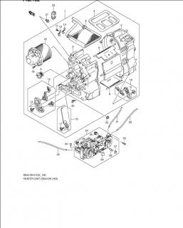 Ventilator aeroterma Suzuki Jimny (poz.12)