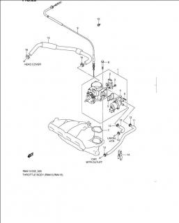 Cablu acceleratie Suzuki Ignis II motor 1,5