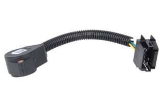 Senzor pedala acceleratie cu cablu 5 pini mufa dreptunghiulara Volvo FH12(II)