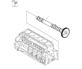 Ax came motor Volvo,Renault 7,2TD DXi