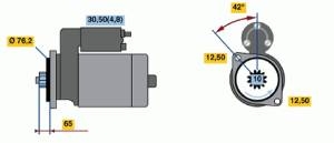 Demaror Passat 3C2