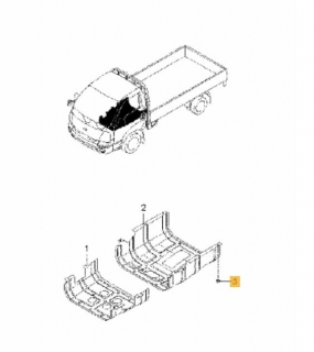 Scut cutie viteza Kia K2500 (poz.11)