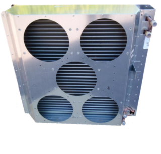 Radiator clima cu 5 ventilatoare Renault FR1/Iliade
