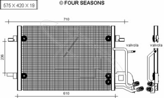 Radiator clima  1.9 TDI