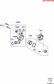 Rulment spate LR Discovery III