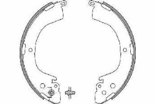 Saboti frana punte spate Mitsubishi L 200