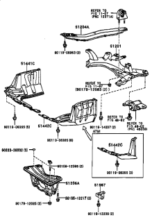 Scut motor Rav 4 I 